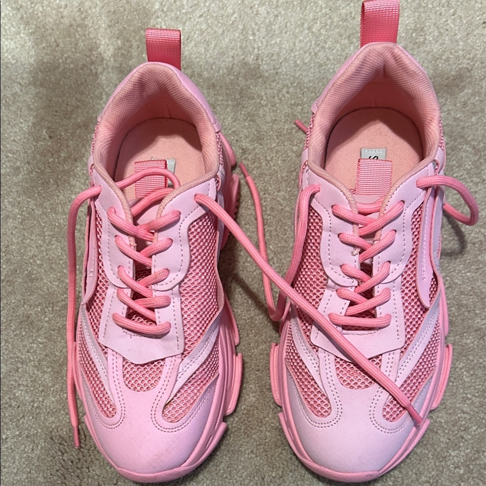 Stylish Pink Women's Sneakers very gently used